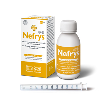 NEFRYS VEG 100 100 ML CON SIRINGA DOSATRICE ALIMENTO COMPLEMENTARE PER CANI E GATTI