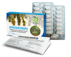 AQUATAIN DROPS CONTROLLO CICLO VITALE ZANZARA 2 BLISTER X 15CAPSULE