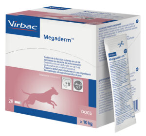 MEGADERM SUPPLEMENTO CANI SUPERIORI A 10 KG SCATOLA DA 28 SACCHETTI MONODOSE 4 ML